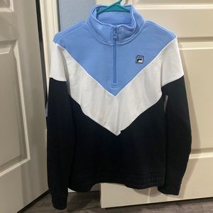 FILA 3/4 Zip Pullover / Sweatshirt